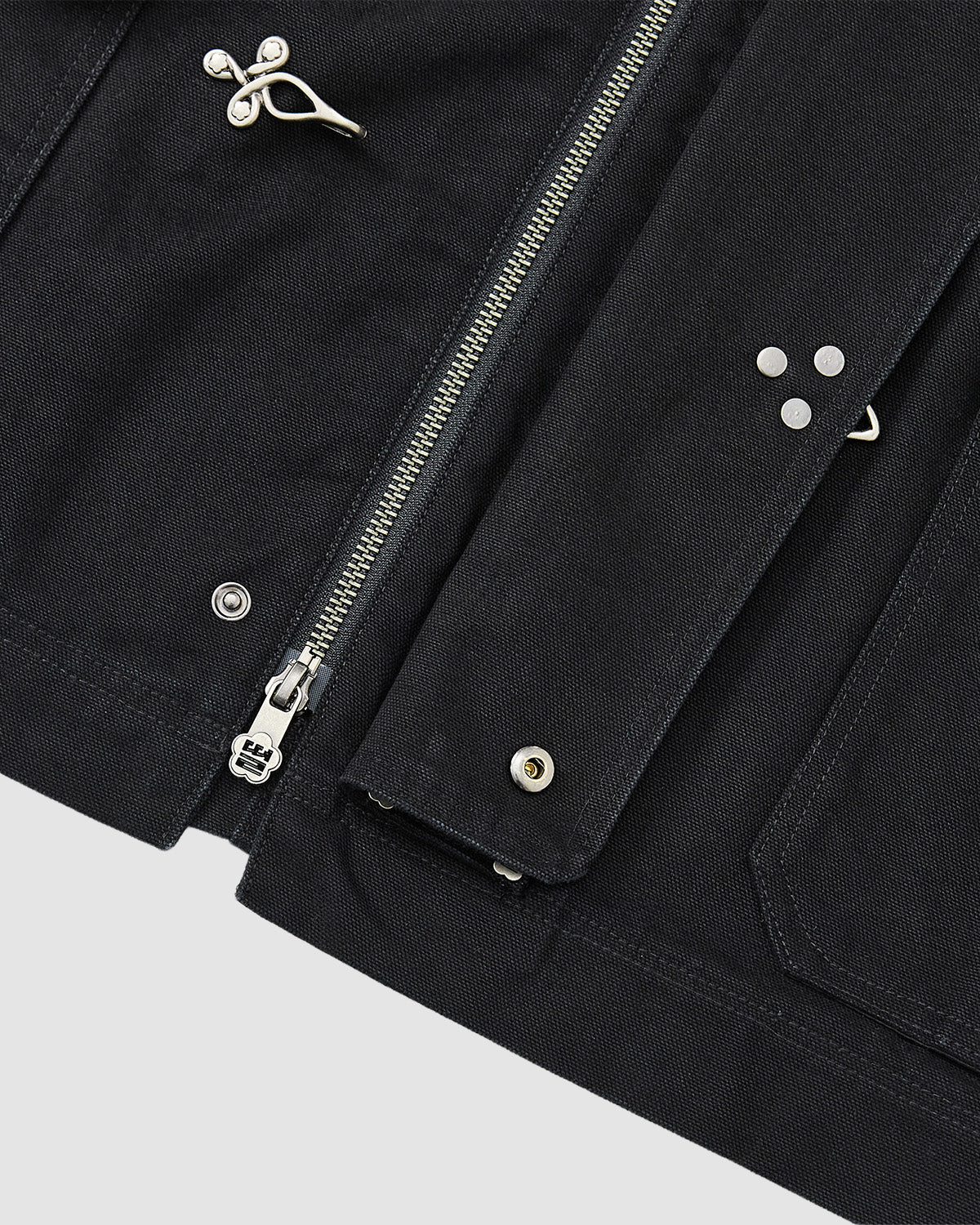 BLACK FIREMAN CLASP JACKET - Image 10
