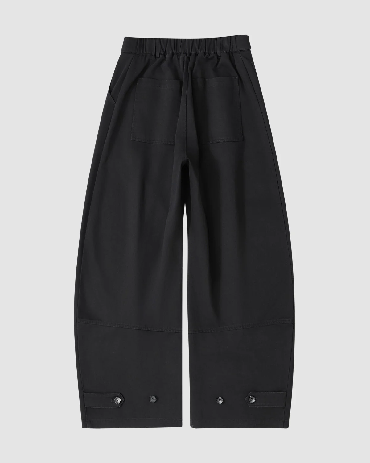 BLACK HANBOK CHINO PANTS - Image 3