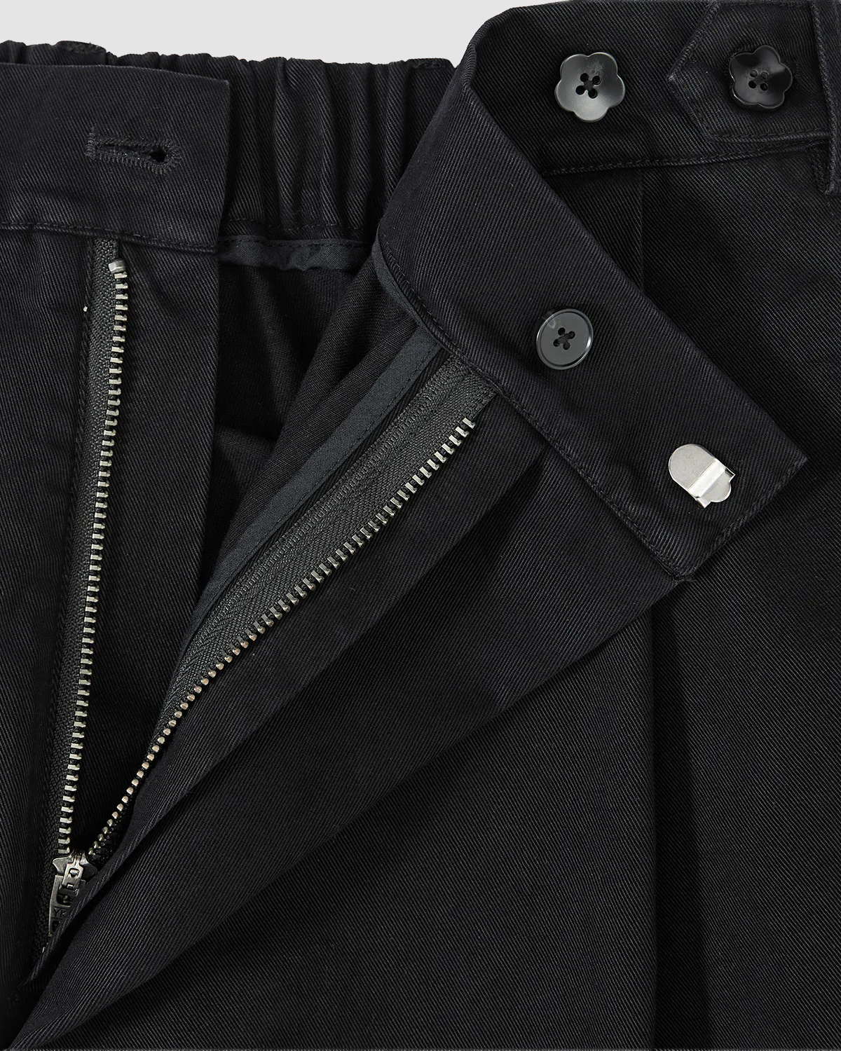 BLACK HANBOK CHINO PANTS - Image 7