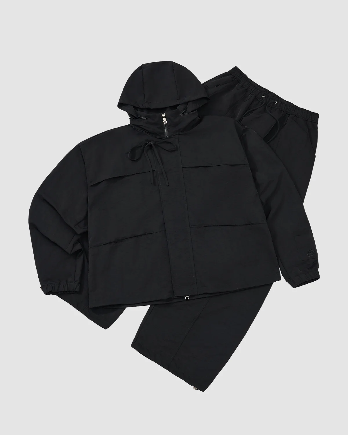 BLACK HANBOK TRACK JACKET - Image 12