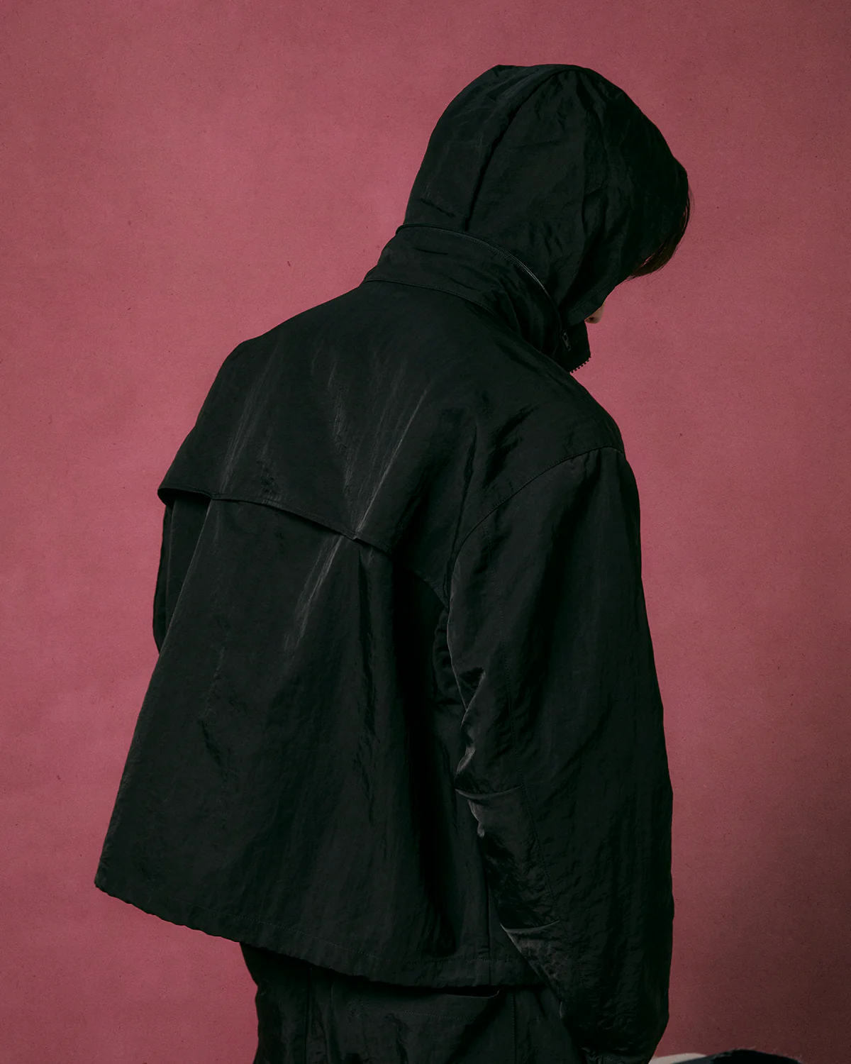 BLACK HANBOK TRACK JACKET - Image 8
