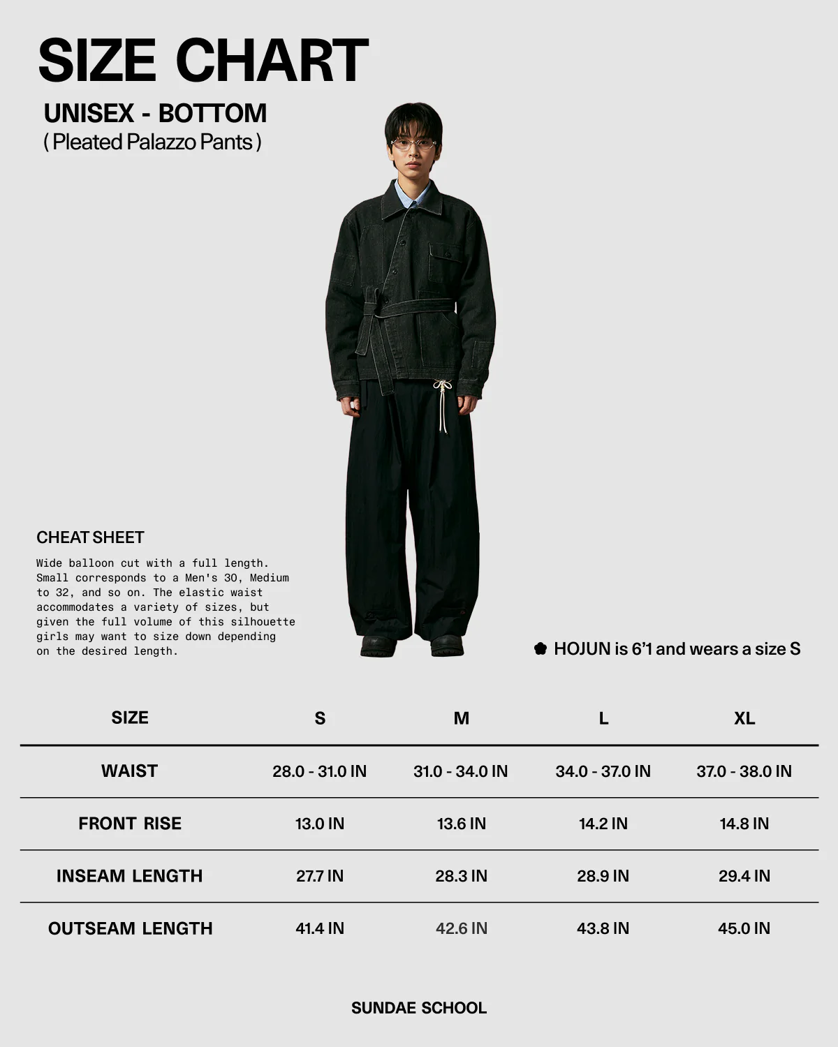 BLACK PLEATED PALAZZO PANTS - Image 10