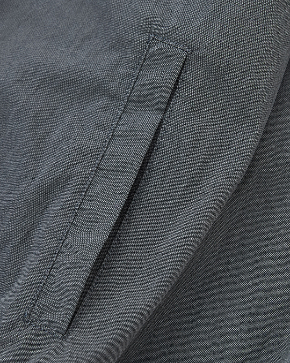 CHARCOAL SHAWL COLLAR ANORAK - Image 4