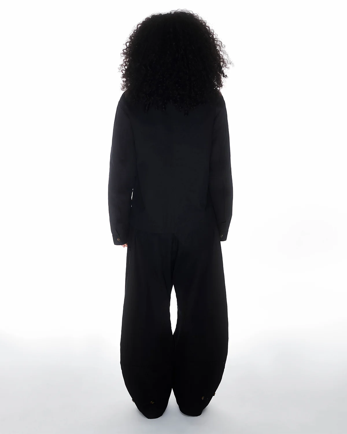 BLACK HANBOK TIE BLAZER - Image 7