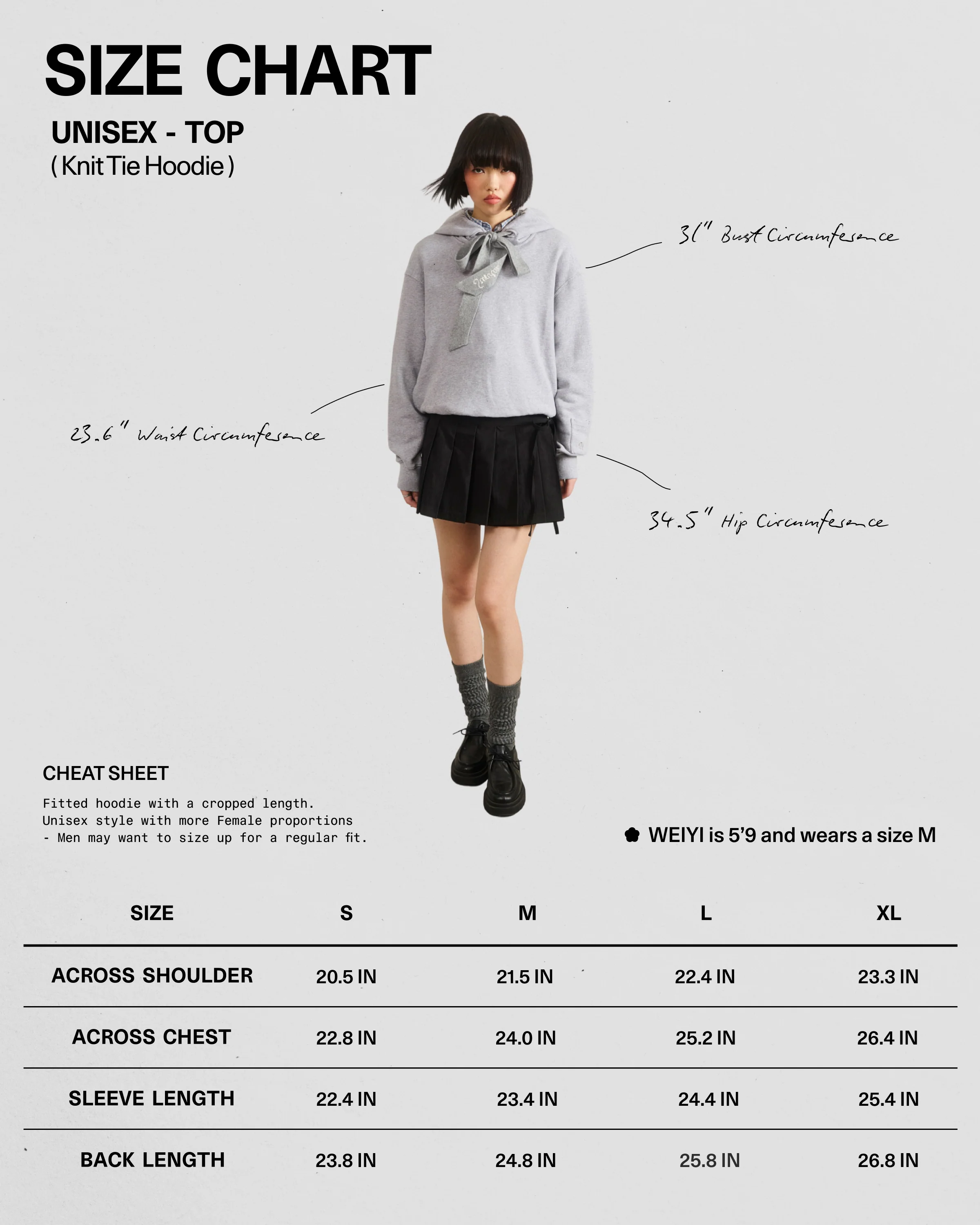 HEATHER GREY KNIT TIE HOODIE - Image 14