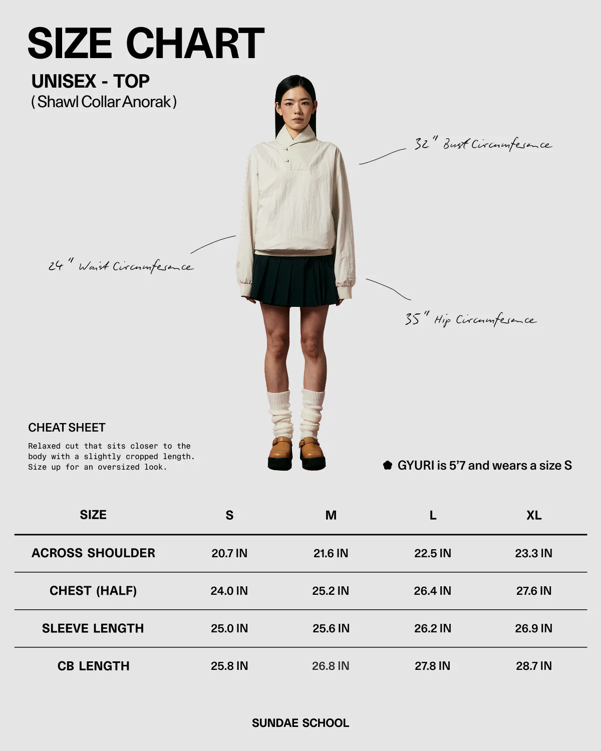 IVORY SHAWL COLLAR ANORAK - Image 12