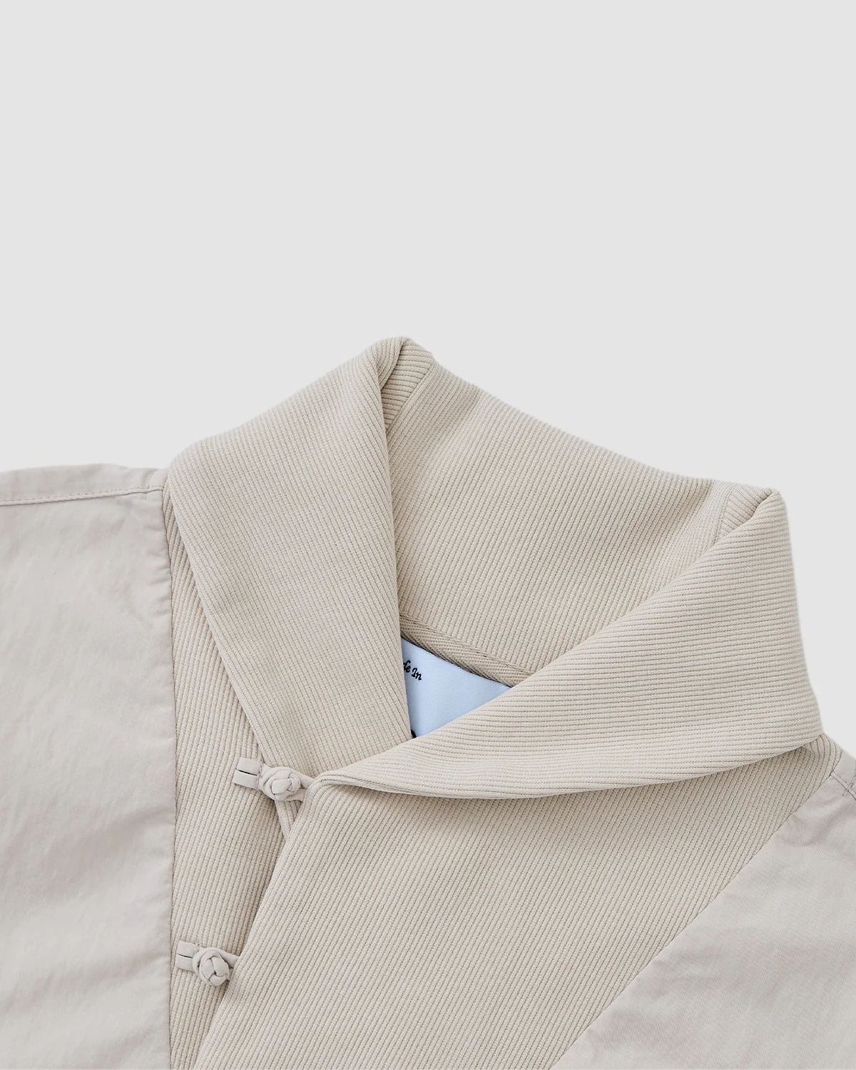 IVORY SHAWL COLLAR ANORAK - Image 8