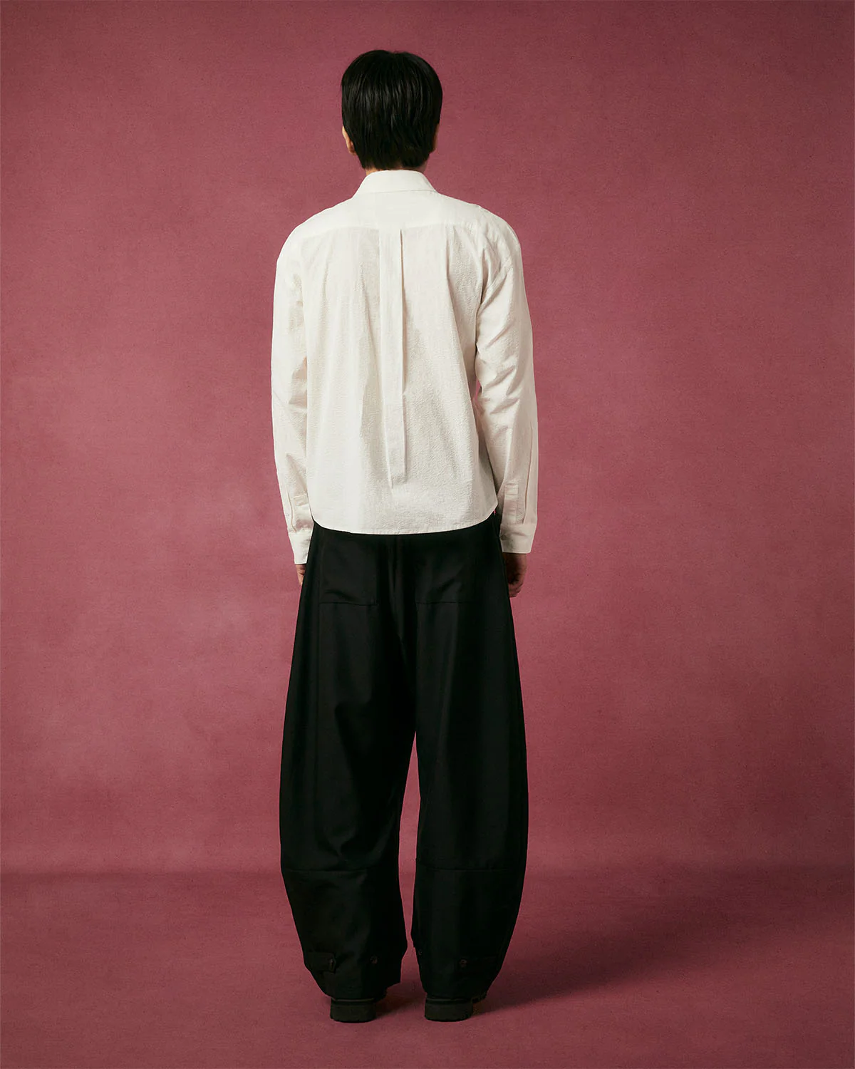 IVORY TIE GORUM SHIRT - Image 3