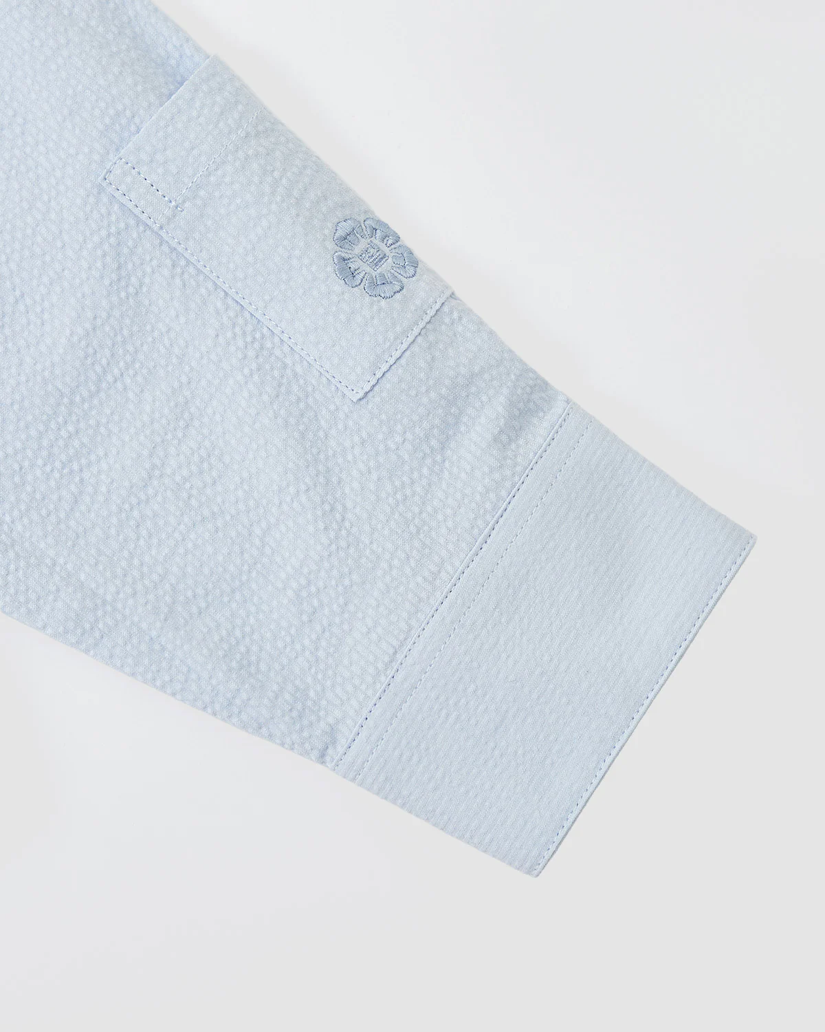 SKY BLUE TIE GORUM SHIRT - Image 5