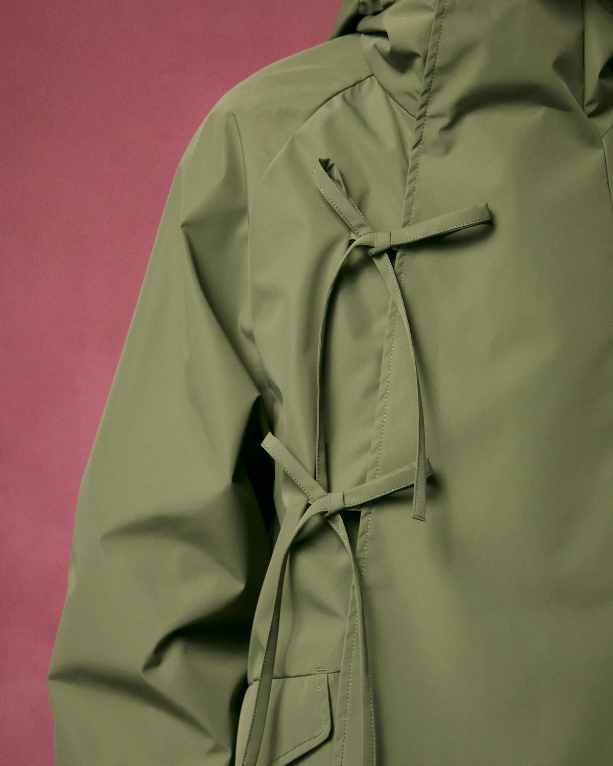 MATCHA JEOGORI TIE SHELL JACKET - Image 8