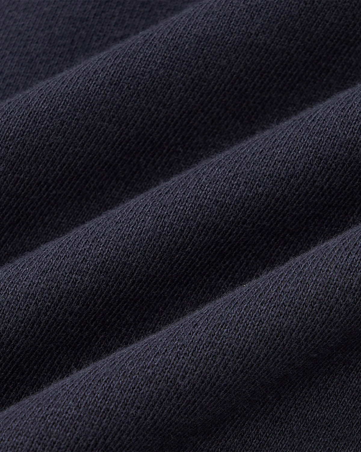 NAVY KNIT TIE HOODIE - Image 9
