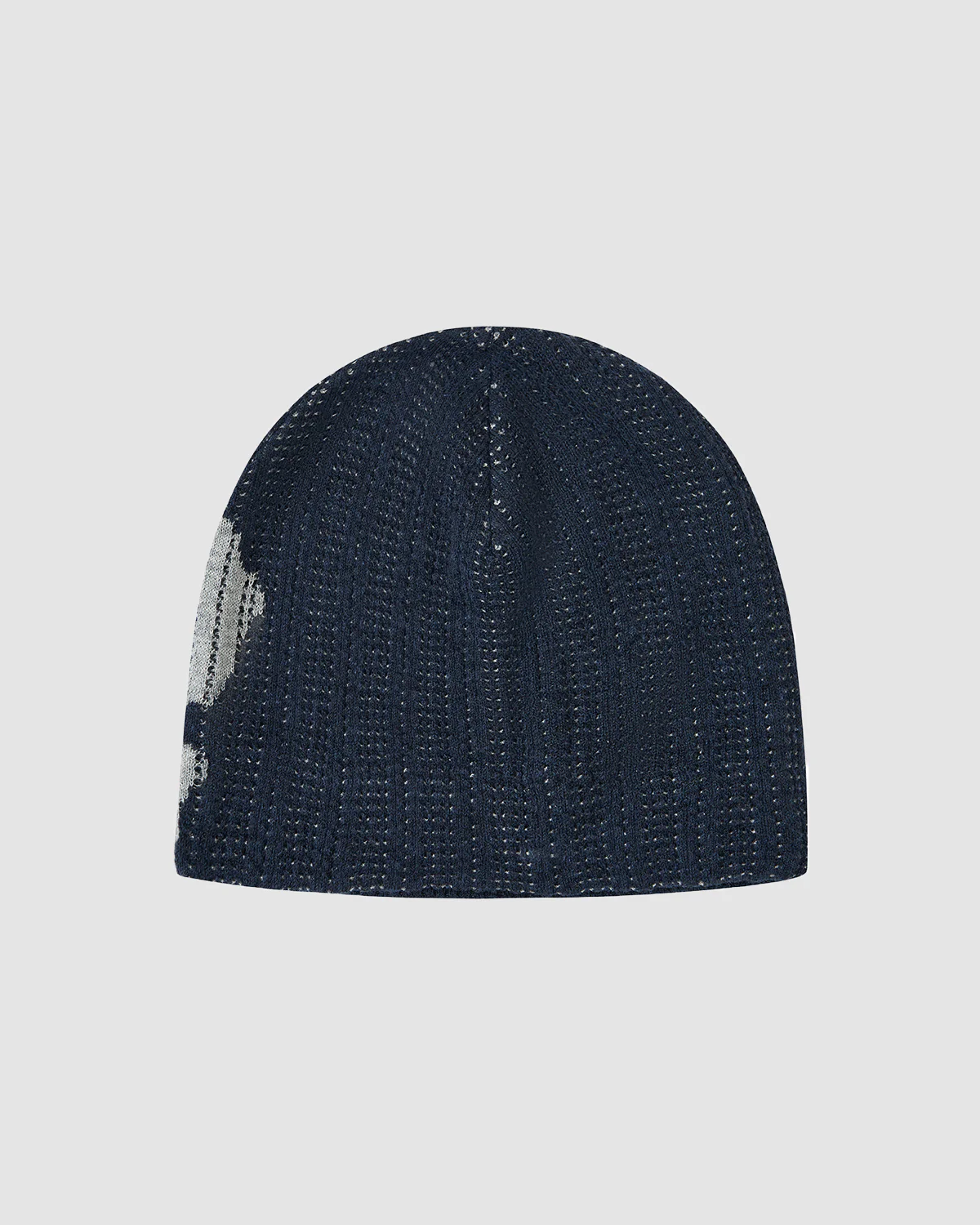 NAVY DDUL KNIT BEANIE - Image 2