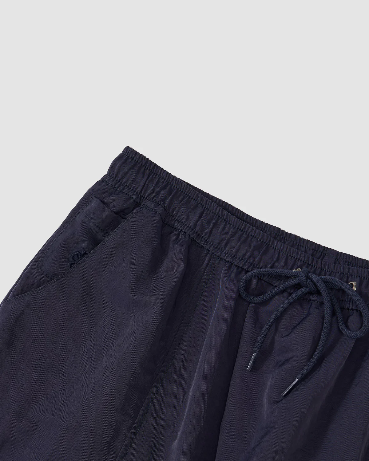 NAVY HANBOK BALLOON TRACK PANTS - Image 9