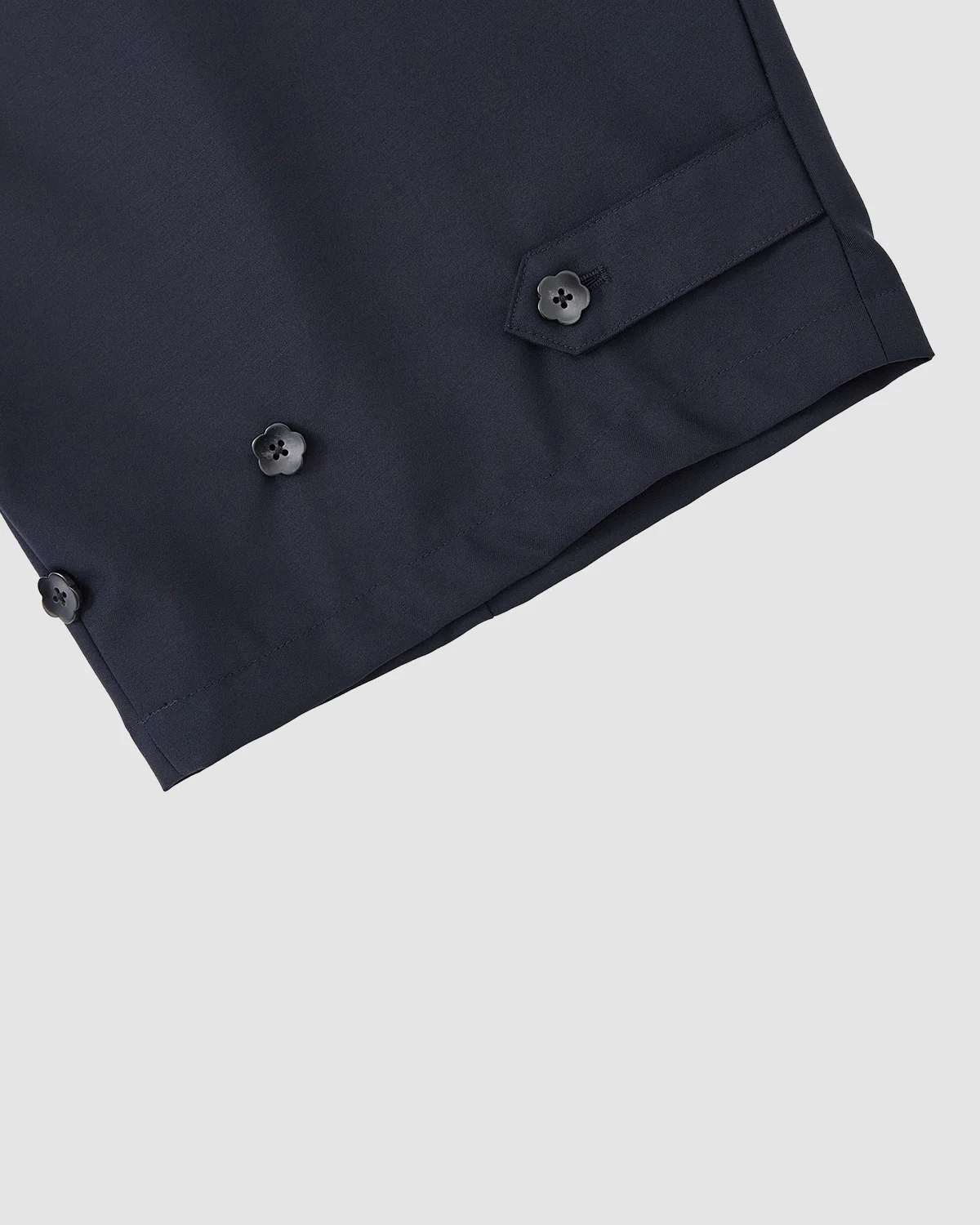 NAVY PLEATED HANBOK SLACKS - Image 4