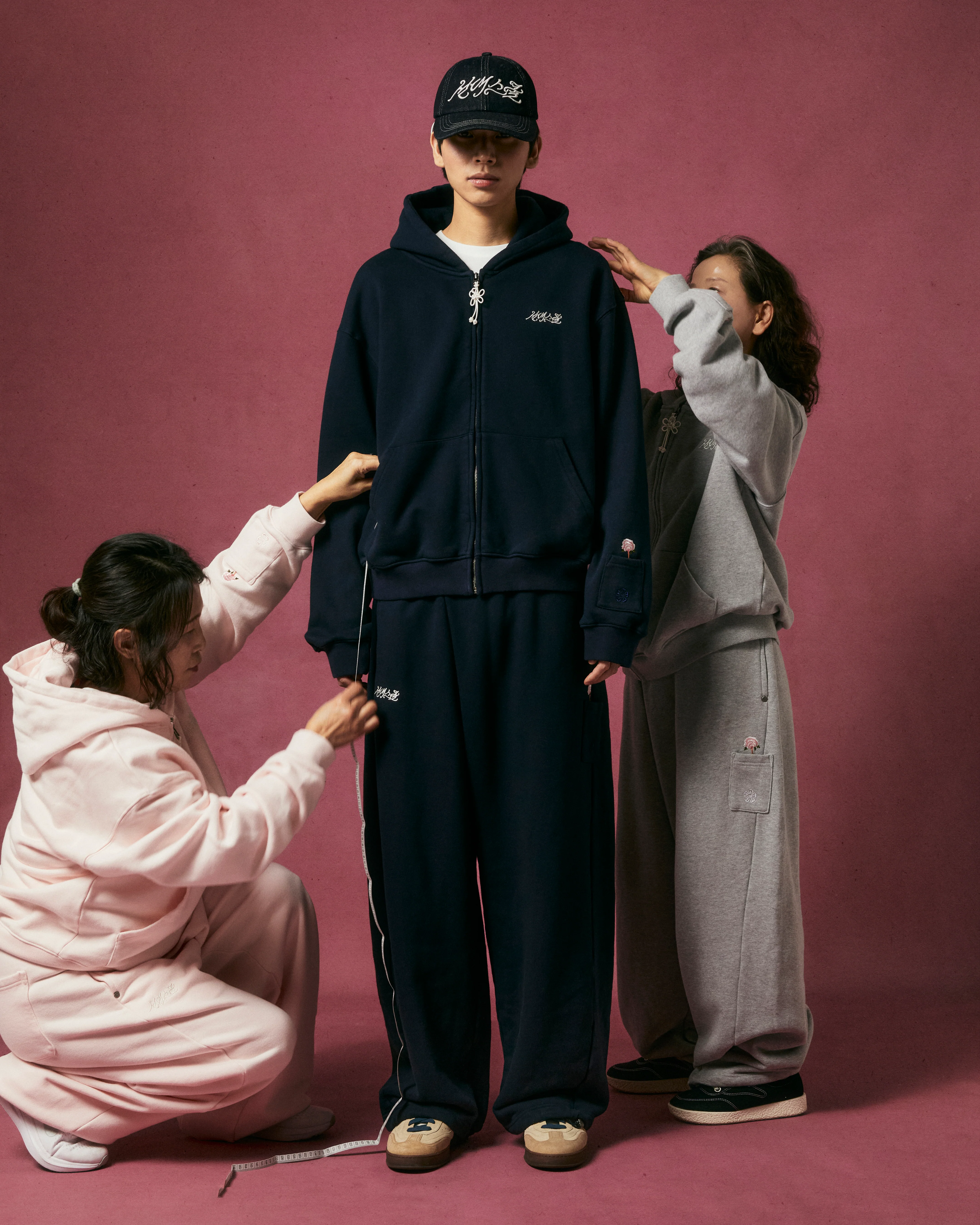 NAVY WRAP SWEATBAJI - Image 2