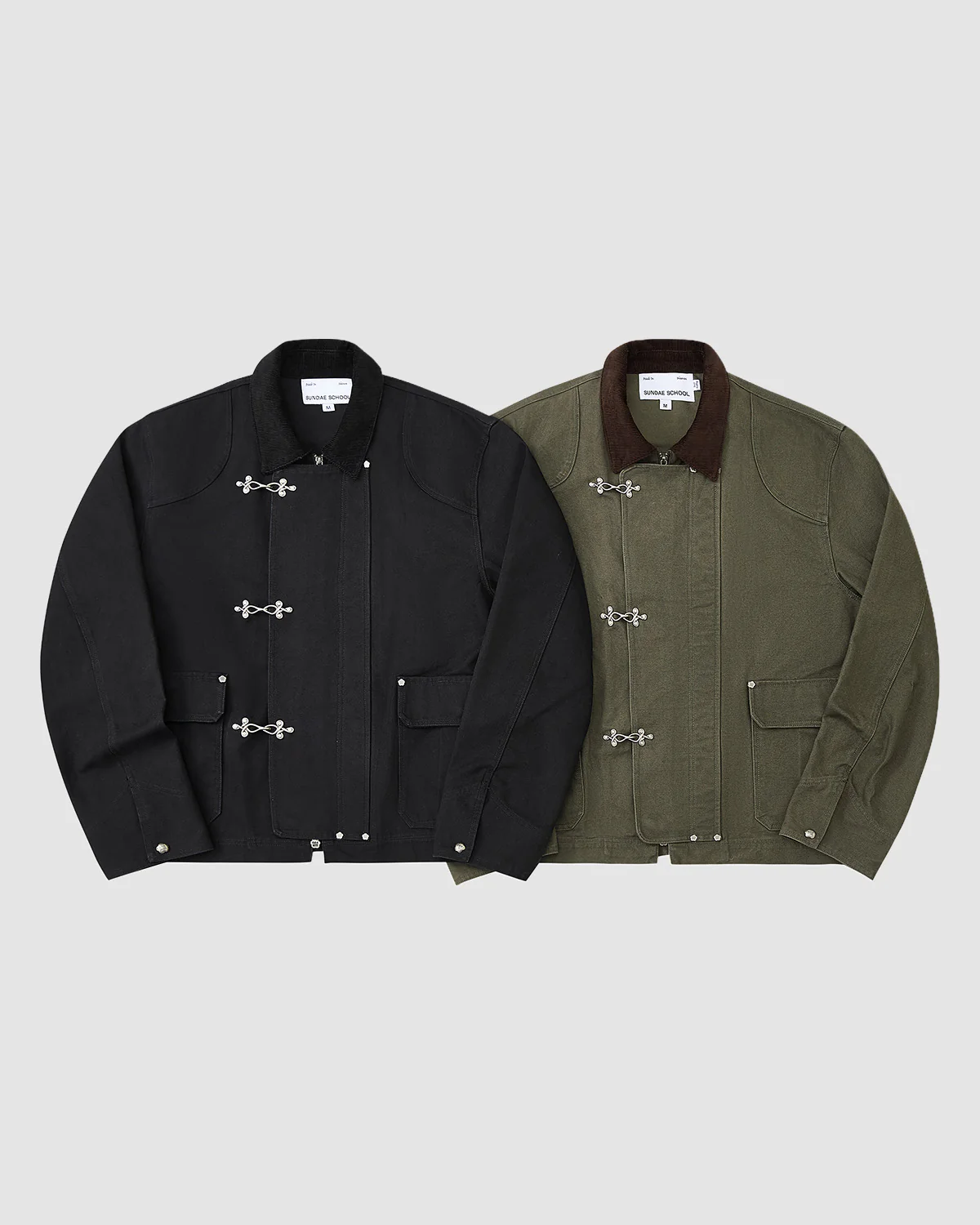 OLIVE FIREMAN CLASP JACKET - Image 12